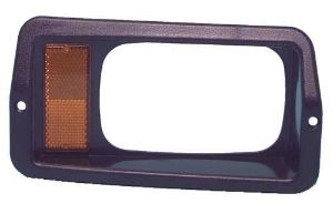 Picture of 4950 1986-92 Club Car DS - Passenger Side Headlight Bezel with Yellow Turn Signal