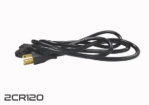 Picture of 2CR120 Star OEM 120V AC input cord for DPI Gen IV (wall to charger)